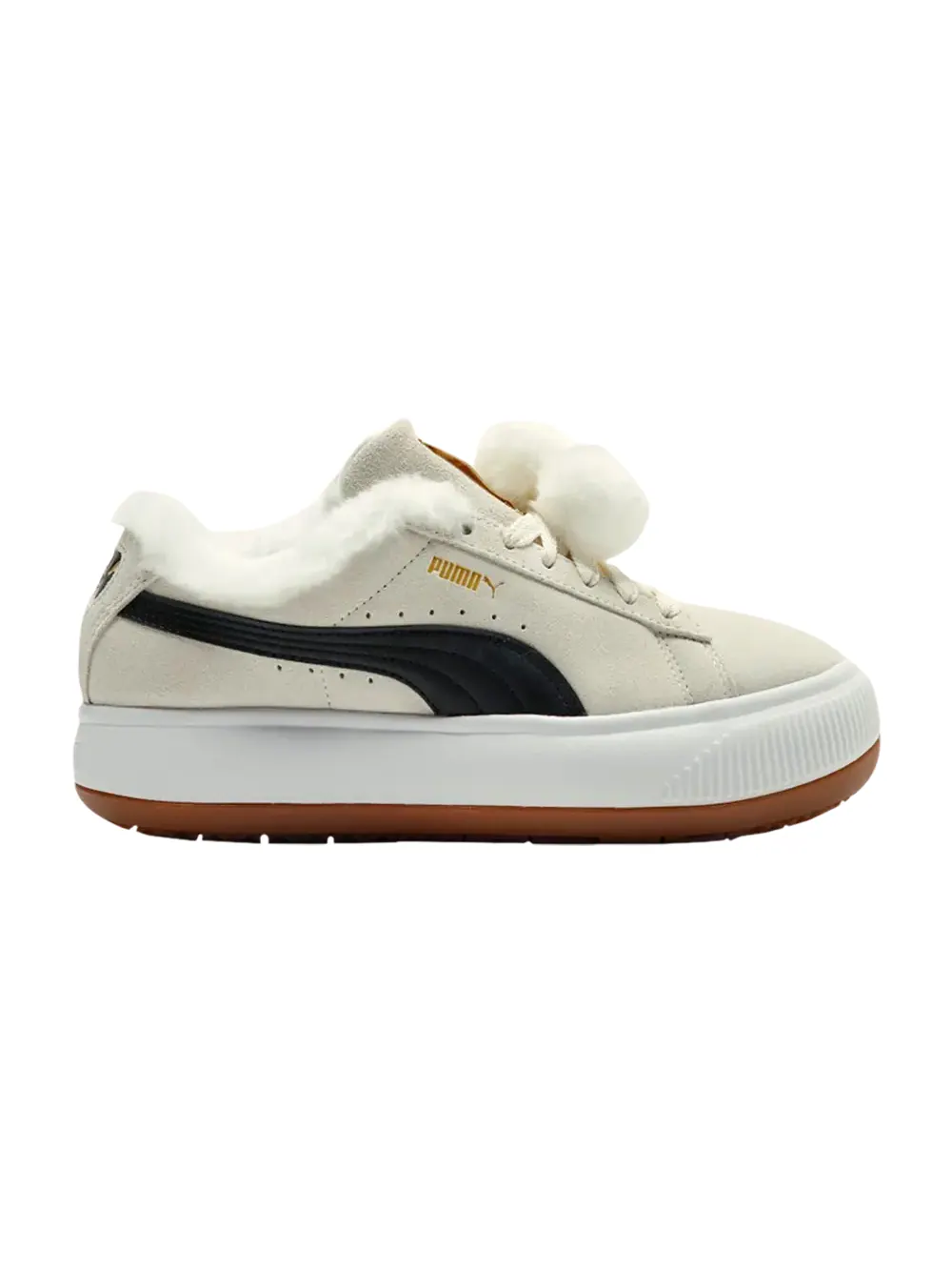 Кроссовки Wmns Suede Mayu Puma — изображение 1 из 1, белый/черный