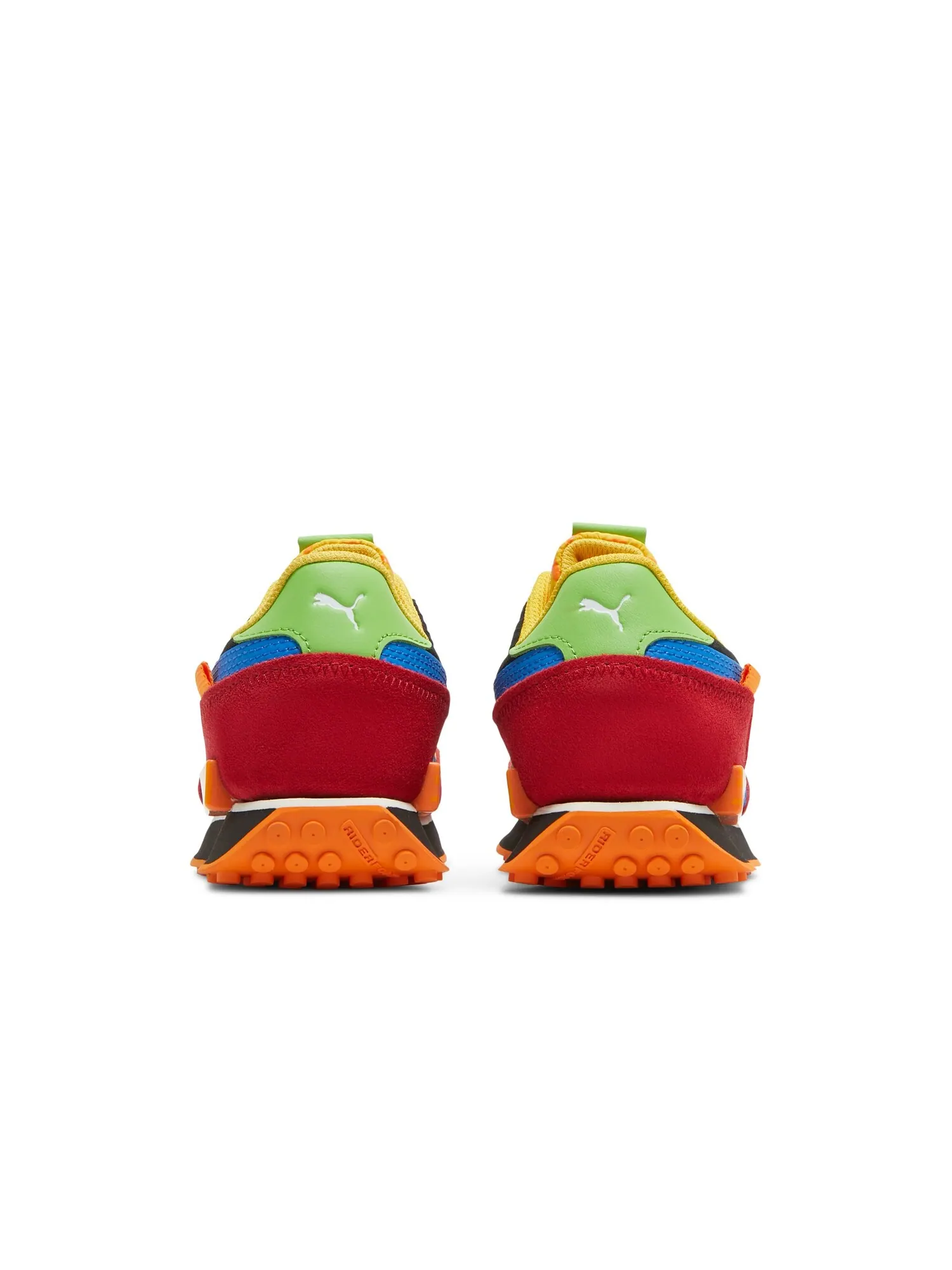 Кроссовки Future Rider Jr Puma — изображение 6 из 8, черный/оранжевый/красный
