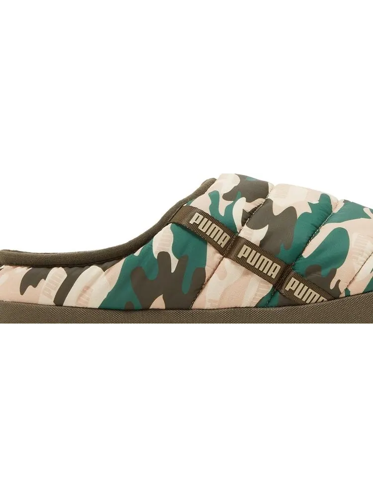 Сандалии Puma Scuff Slippers Camo - Forest Night — изображение 2 из 8, зеленый