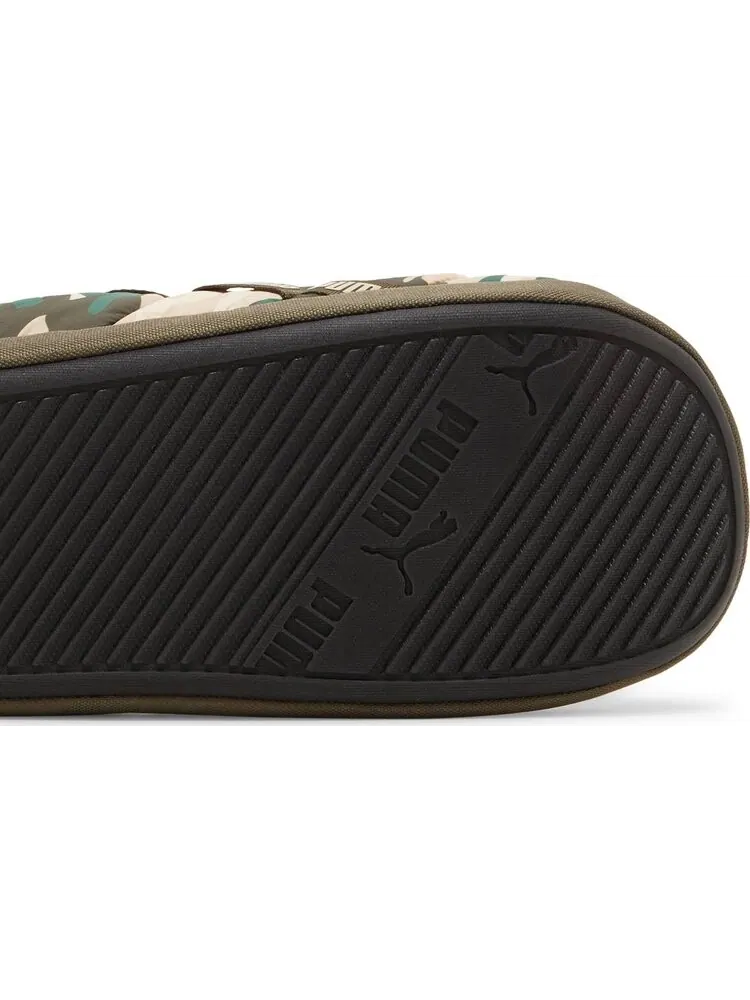 Сандалии Puma Scuff Slippers Camo - Forest Night — изображение 5 из 8, зеленый