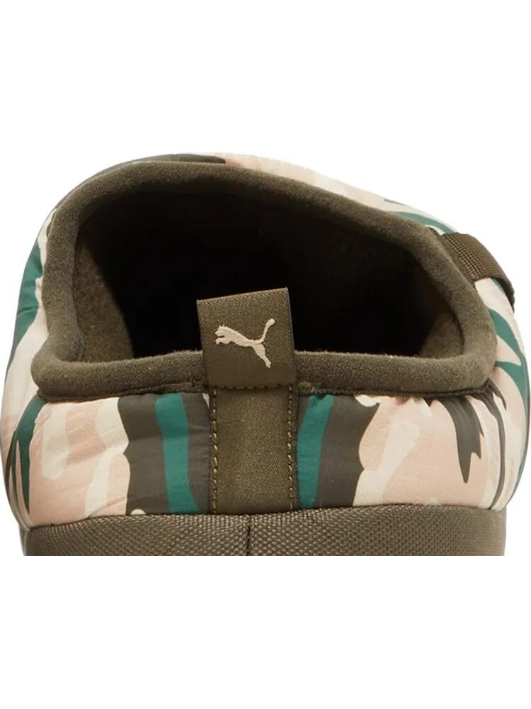 Сандалии Puma Scuff Slippers Camo - Forest Night — изображение 7 из 8, зеленый