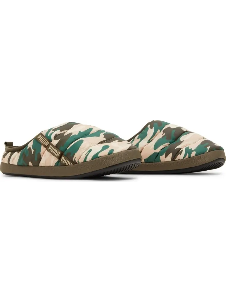Сандалии Puma Scuff Slippers Camo - Forest Night — изображение 8 из 8, зеленый
