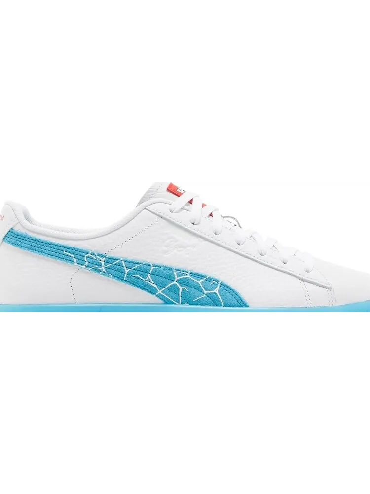 Кроссовки Puma Kool-Aid x Clyde Brick Walls - Blue Atoll — изображение 2 из 8, белый