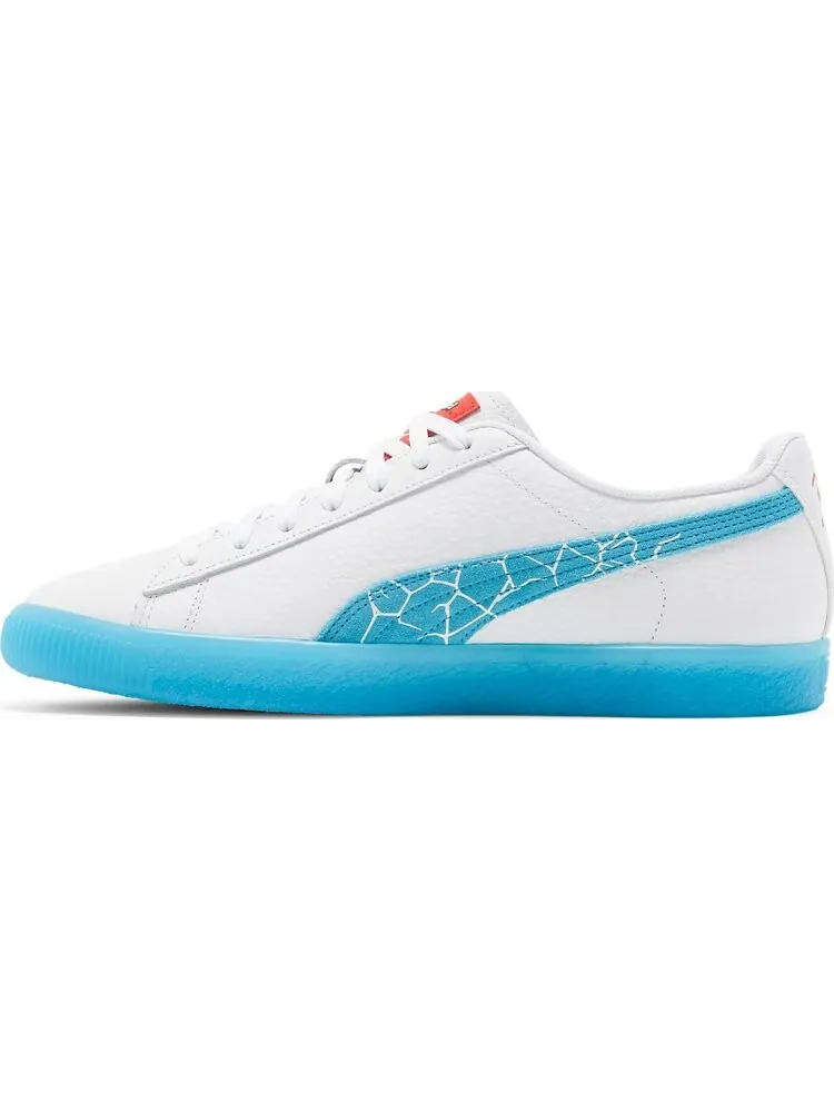 Кроссовки Puma Kool-Aid x Clyde Brick Walls - Blue Atoll — изображение 3 из 8, белый