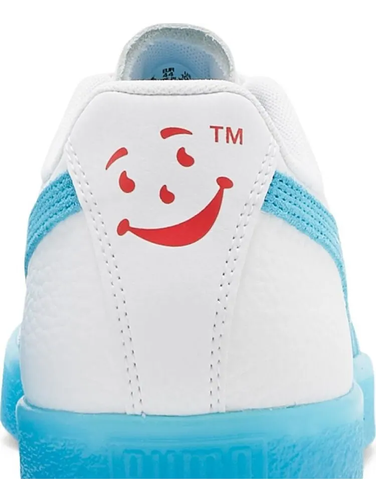 Кроссовки Puma Kool-Aid x Clyde Brick Walls - Blue Atoll — изображение 7 из 8, белый