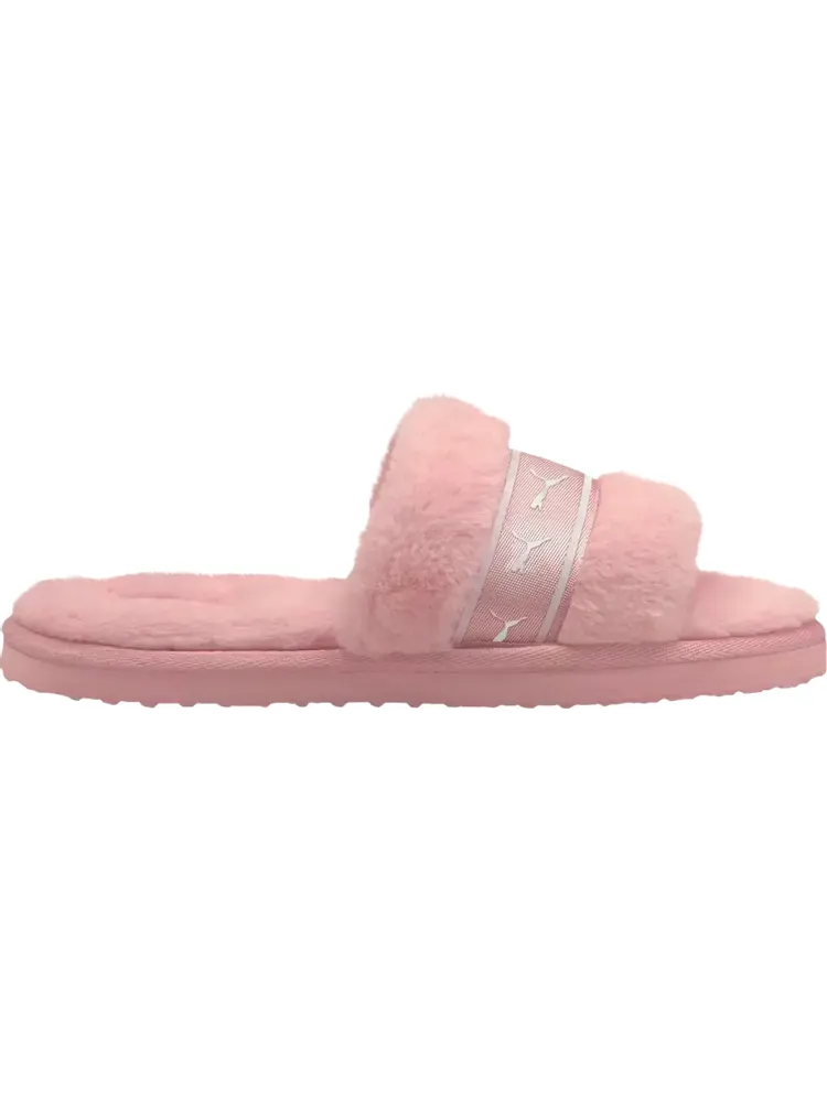Сандалии Puma Fluff Remix Slide Jr Lotus — изображение 1 из 1, розовый
