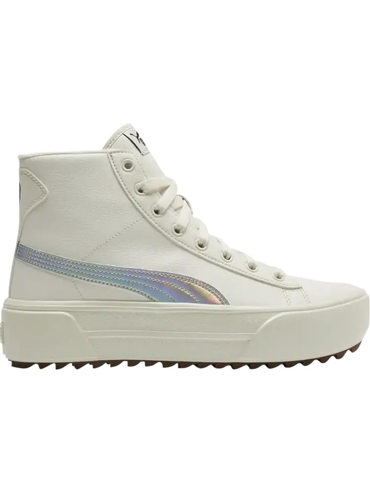Кроссовки Puma Wmns Kaia Mid Fur Iridescent — изображение 1 из 1, бежевый