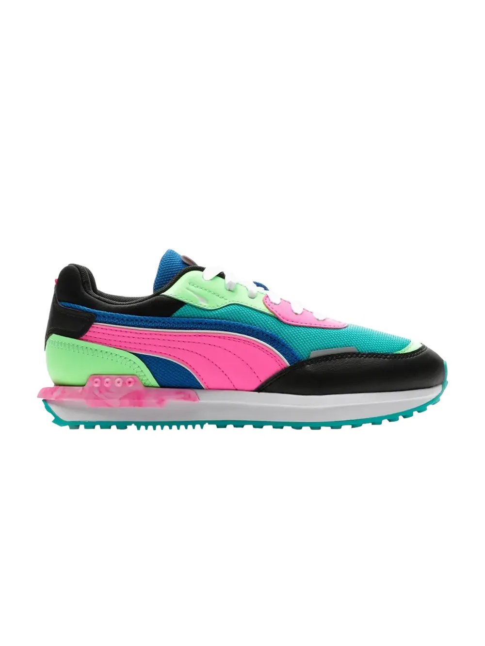Кроссовки Wmns City Rider Puma — изображение 1 из 1, зеленый