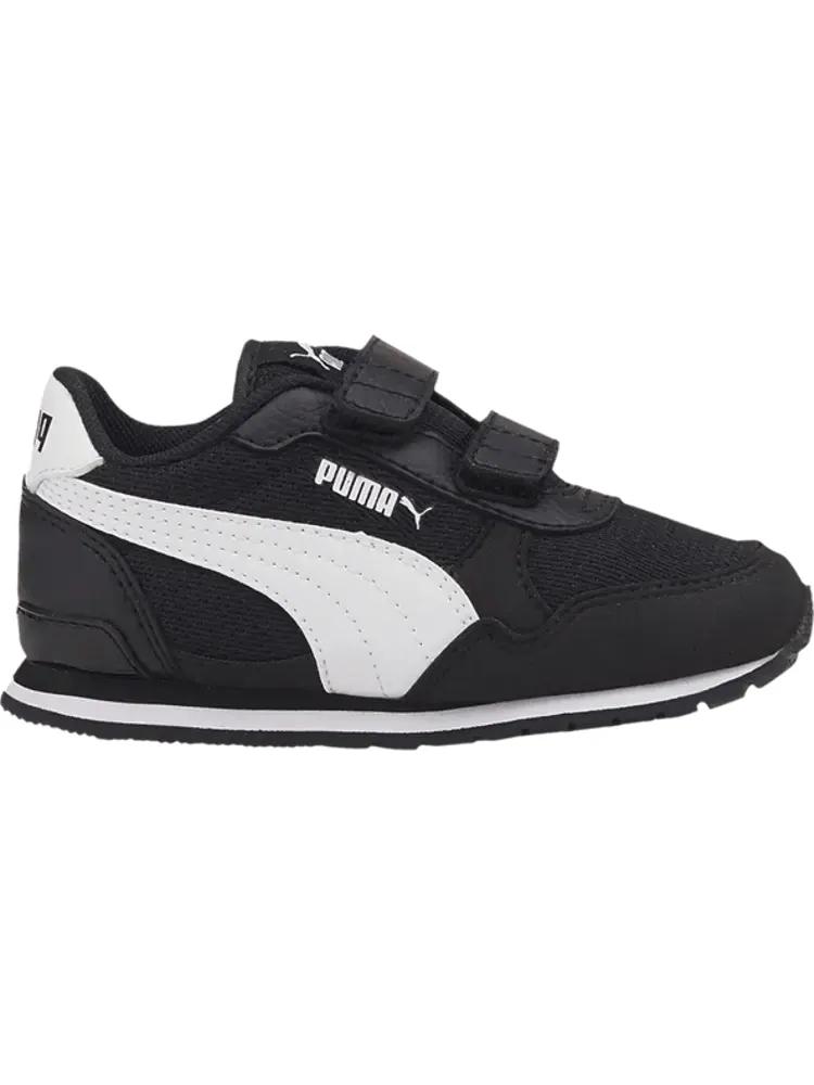 Кроссовки Puma ST Runner v3 Infant Black White — изображение 1 из 1, черный
