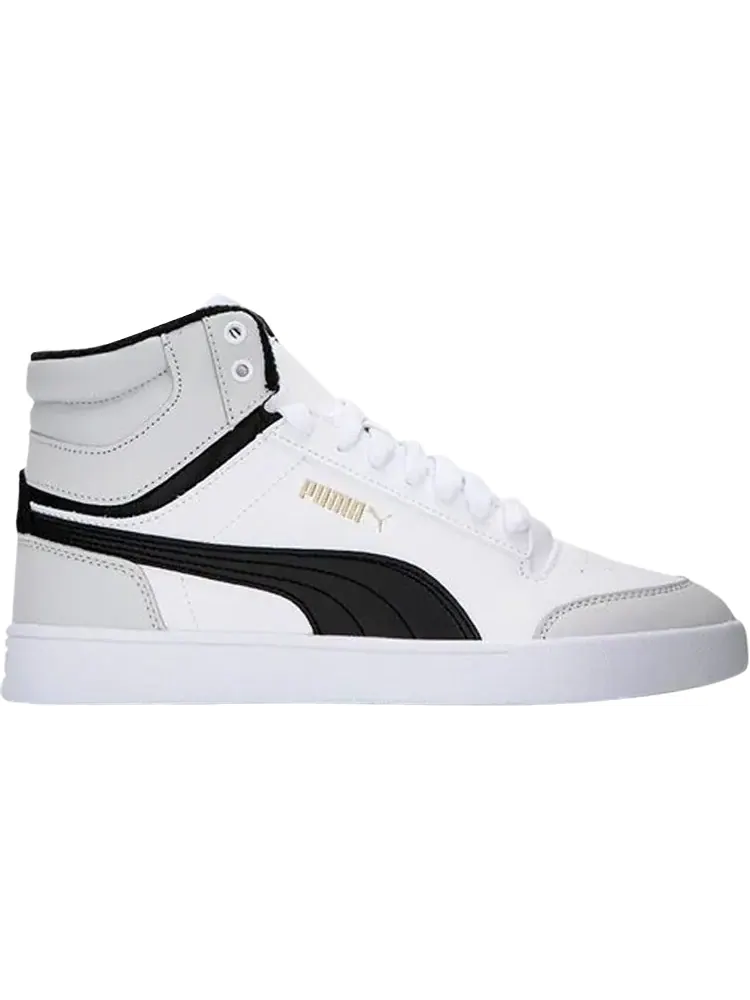 Кроссовки Puma Shuffle Mid WTR White Black — изображение 1 из 1, белый