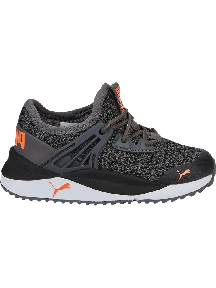 Кроссовки Puma Pacer Future Double-Knit Infant Castlerock Nasturtium — изображение 1 из 1, черный