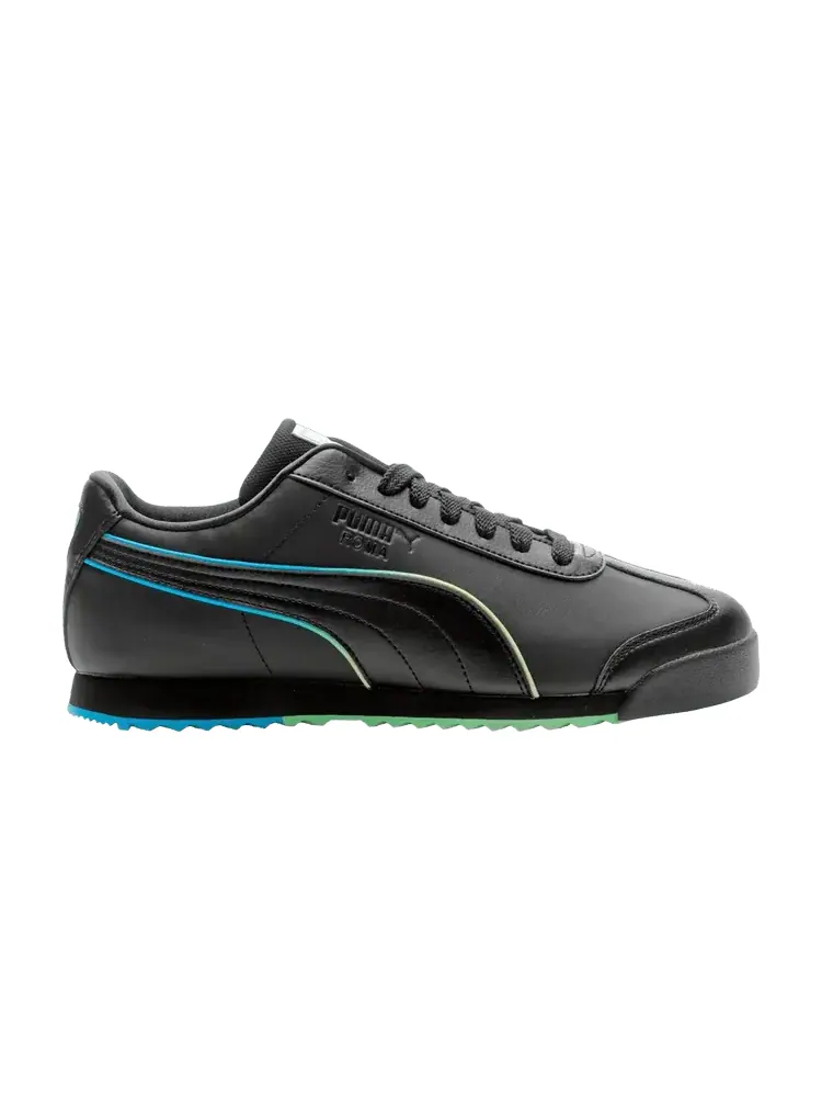 Кроссовки Puma Roma LS 'Black Blue Green' — изображение 1 из 1, черный