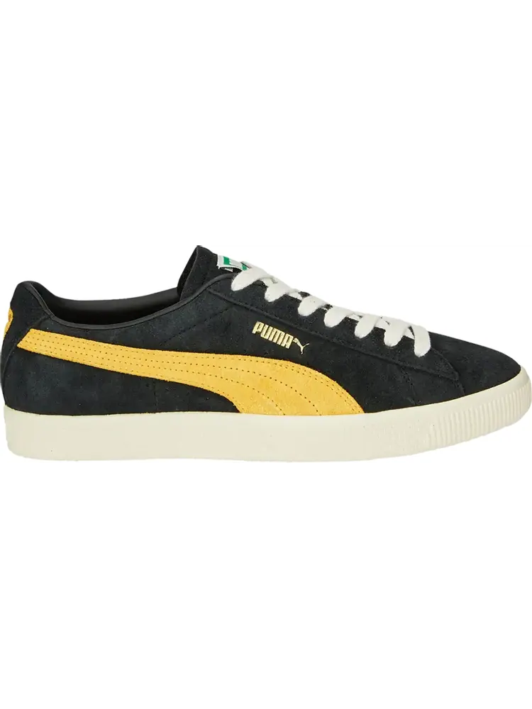 Кроссовки Puma Suede Vintage Hairy Suede - Black Mustard Seed — изображение 1 из 1, черный