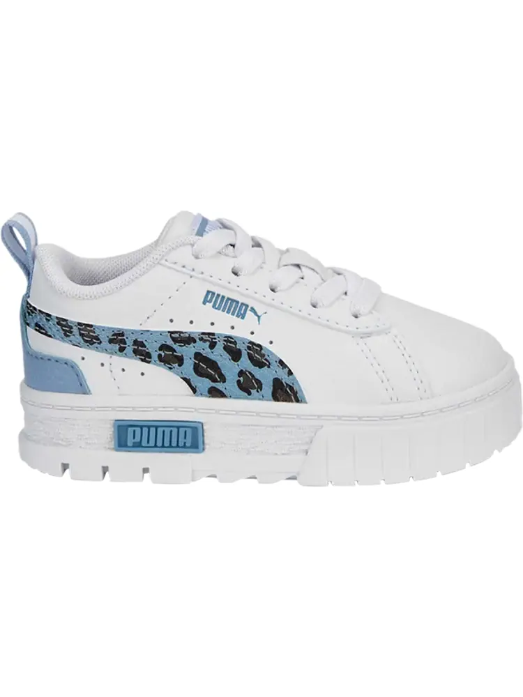Кроссовки Puma Mayze Wild Infant Pastel Leopard — изображение 1 из 1, белый
