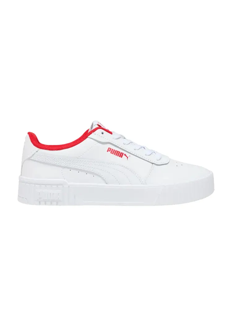 Кроссовки Puma Wmns Carina 2.0 White For All Time Red — изображение 1 из 1, белый красный