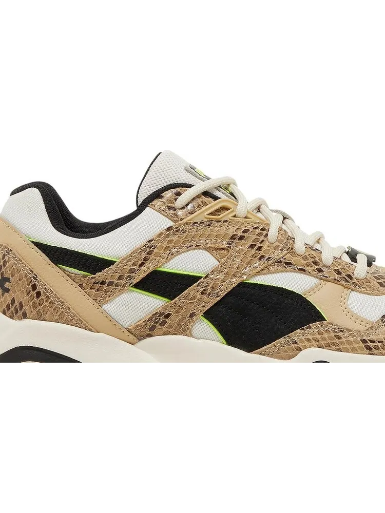 Кроссовки Puma R698 Snakeskin — изображение 2 из 8, коричневый