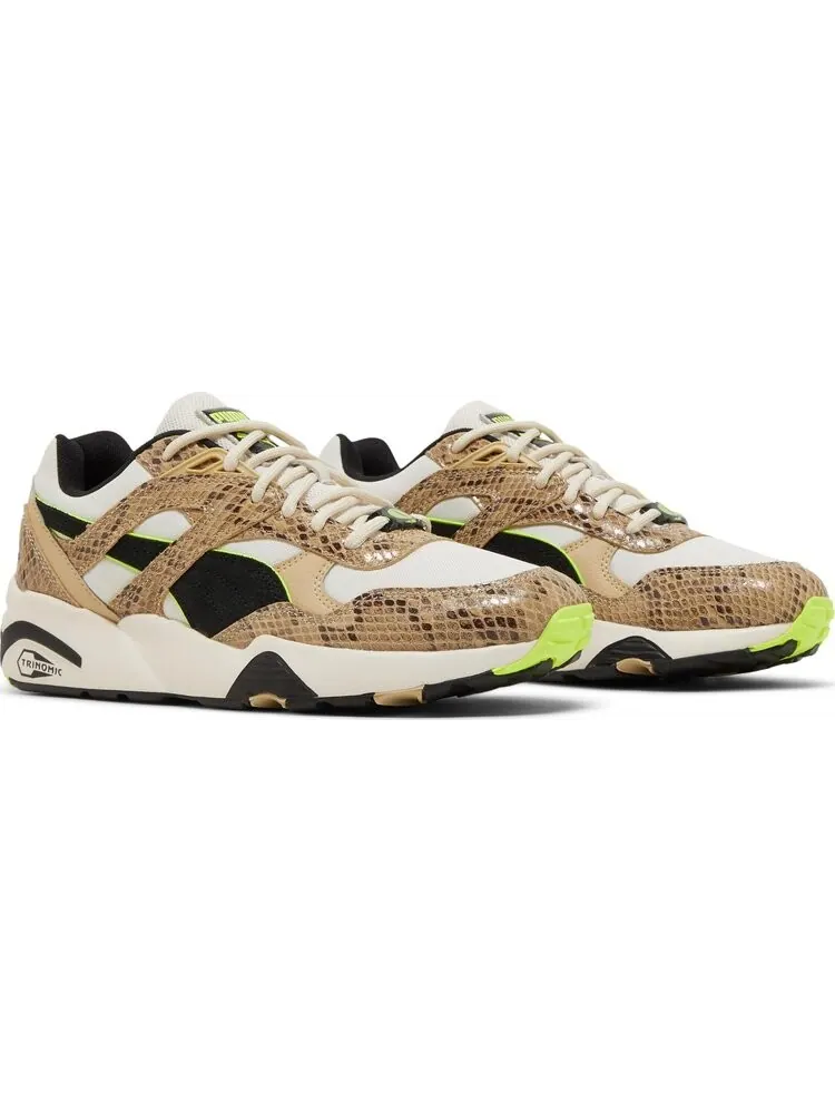 Кроссовки Puma R698 Snakeskin — изображение 8 из 8, коричневый