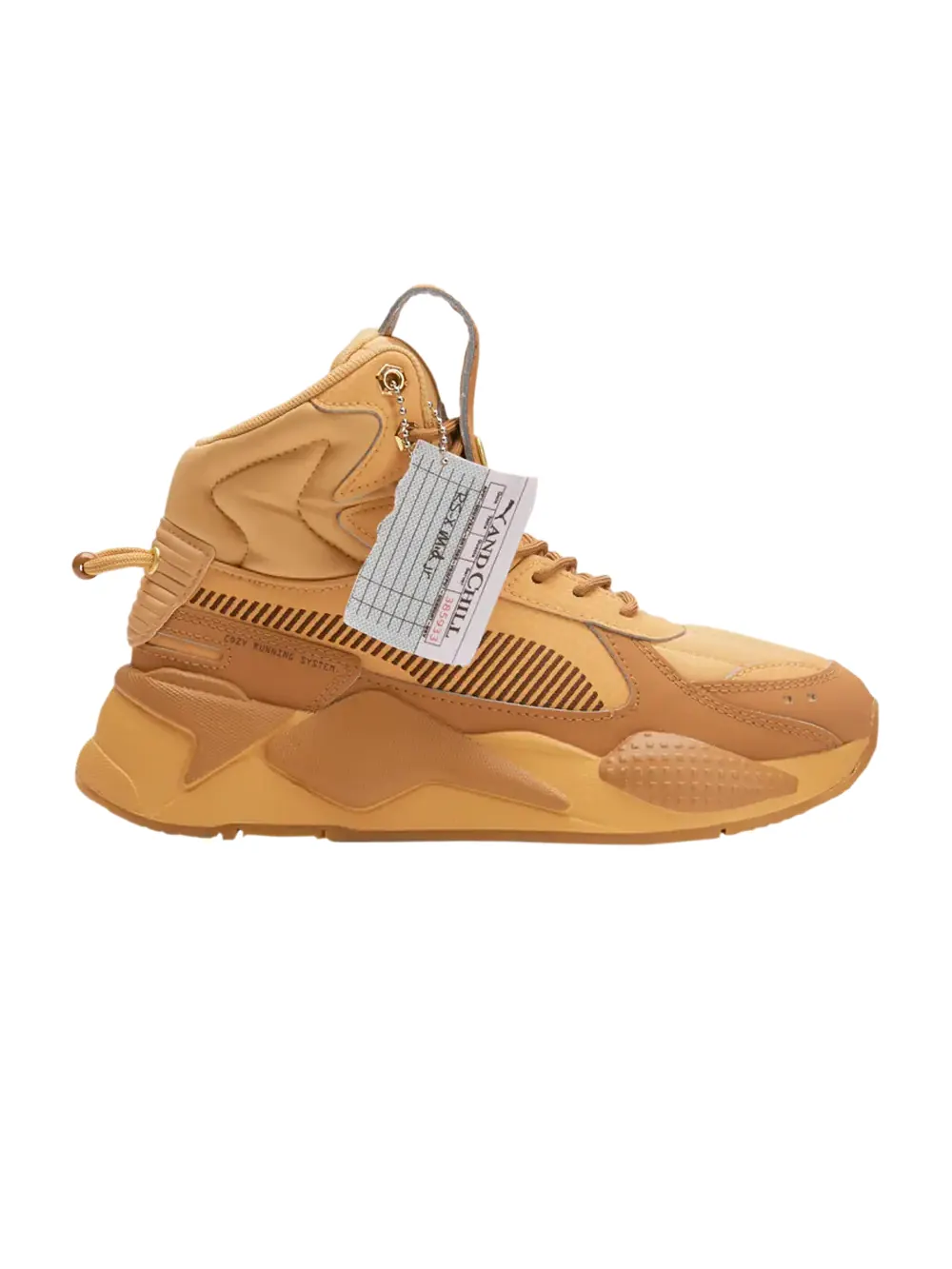 Кроссовки RS-X Mid Big Kid Puma — изображение 1 из 1, коричневый