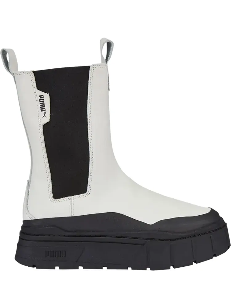 Кроссовки Puma Wmns Mayze Stack Chelsea Boot Vaporous Grey Black — изображение 1 из 1, серый