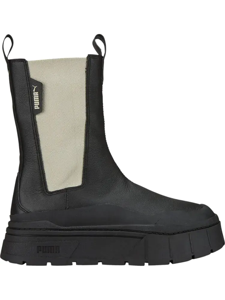 Кроссовки Puma Wmns Mayze Stack Chelsea Boot Black — изображение 1 из 1, черный