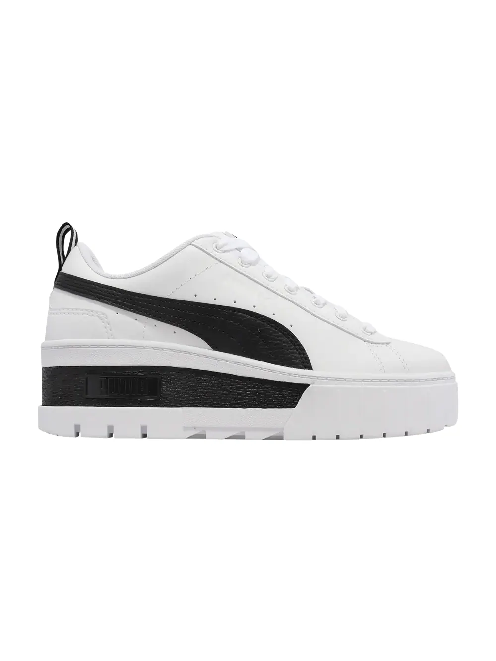 Кроссовки Wmns Mayze Wedge Puma — изображение 1 из 1, белый/черный