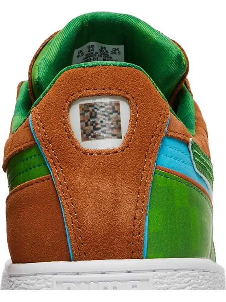 Кроссовки Puma Minecraft x Suede Grass Block — изображение 7 из 8, коричневый