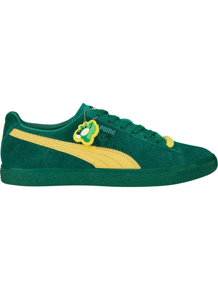 Кроссовки Puma Clyde Super Evergreen Sun Ray — изображение 1 из 1, зеленый