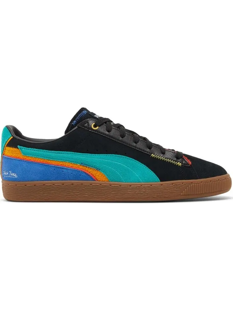 Кроссовки Puma Black Fives x Suede Triplex Puma Black — изображение 1 из 8, черный