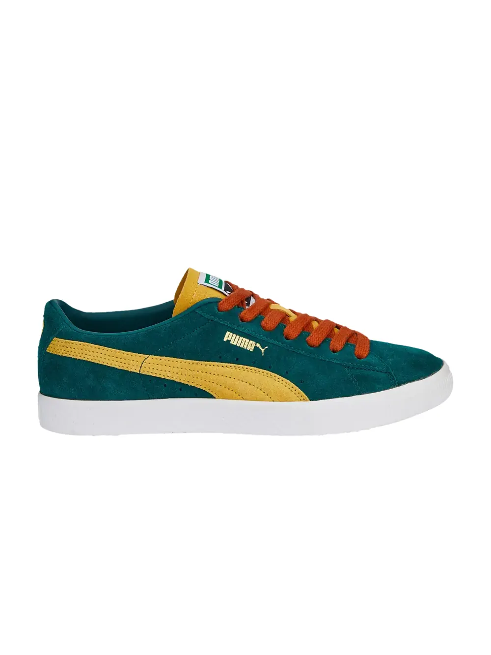 Кроссовки Suede VTG Teams Puma — изображение 1 из 1, зеленый