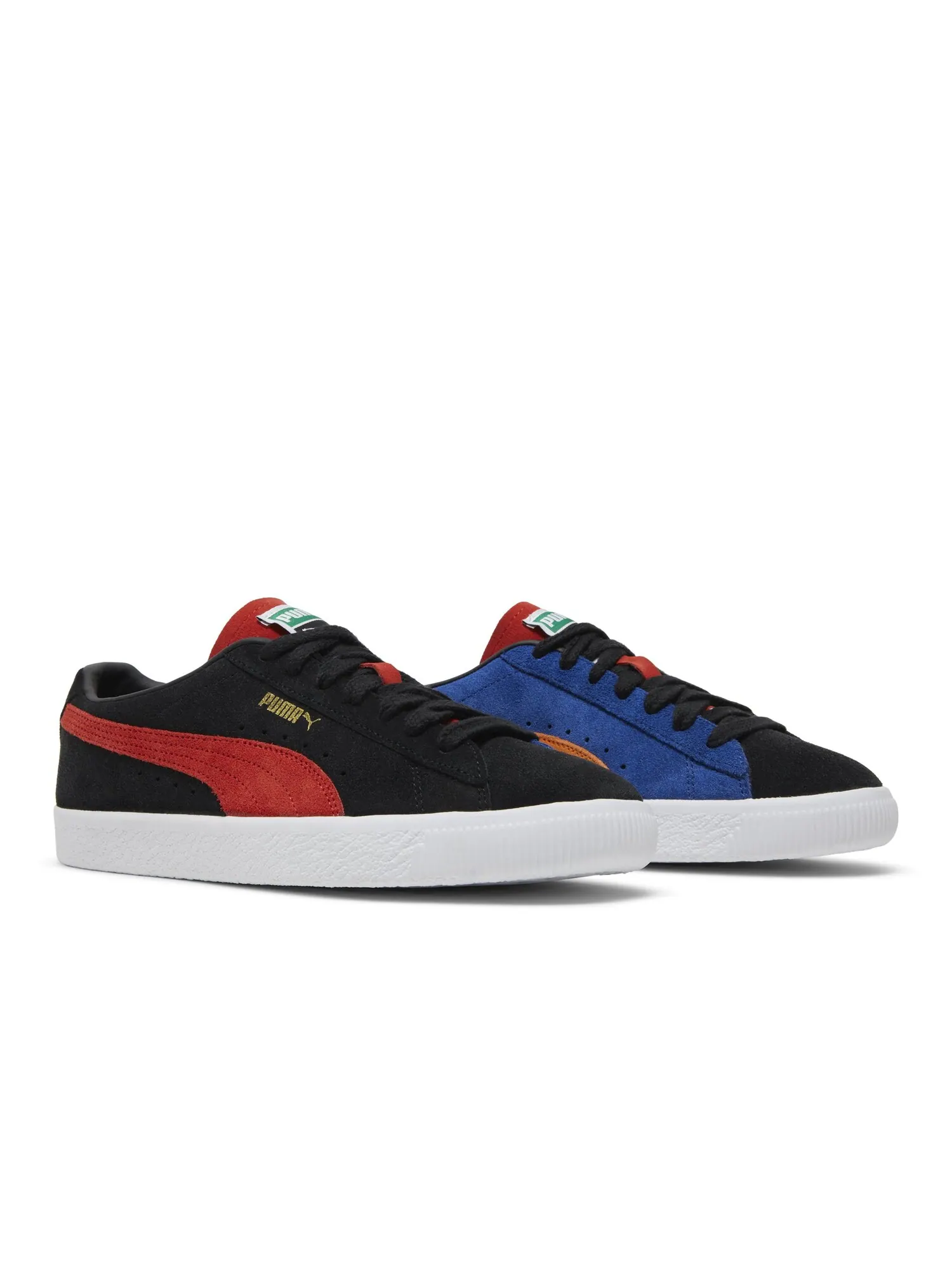 Кроссовки Suede VTG Teams Puma — изображение 8 из 8, черный/красный/синий
