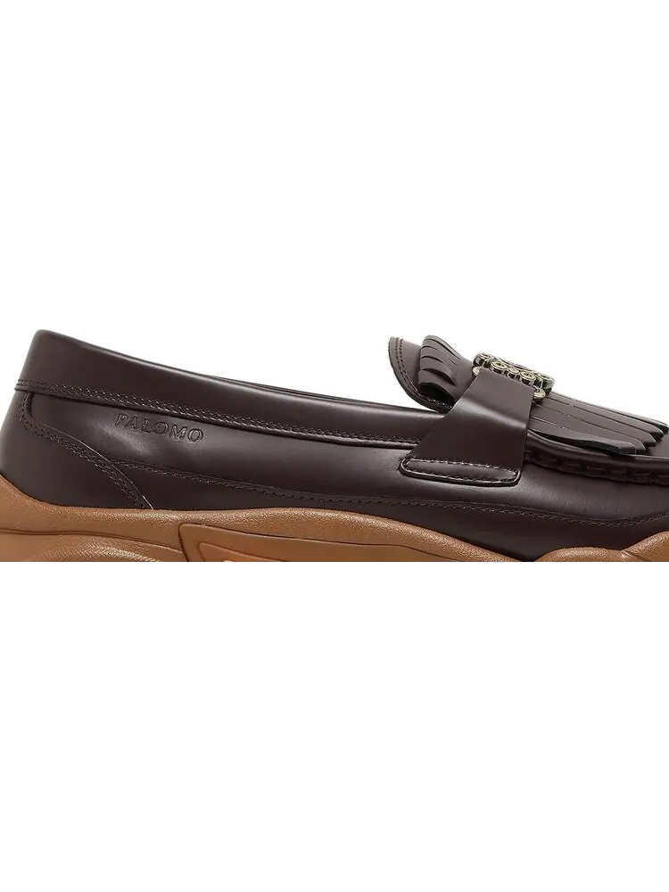 Кроссовки Puma PALOMO x Nitefox Loafers Zinfandel — изображение 2 из 8, коричневый