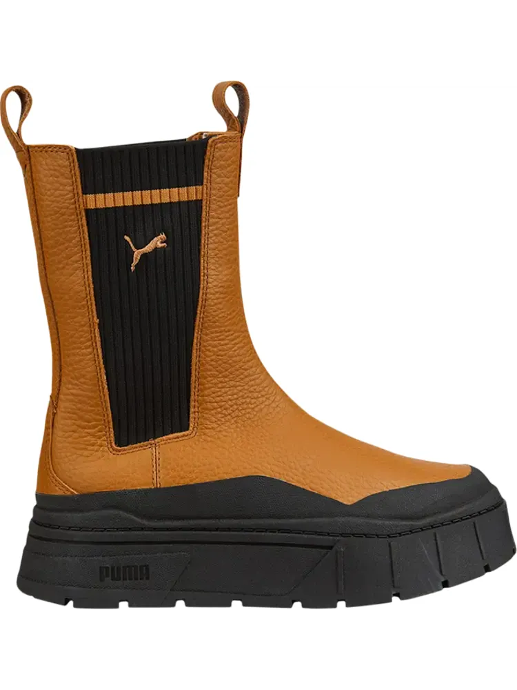 Кроссовки Puma Wmns Mayze Stack Chelsea Boot Desert Tan — изображение 1 из 1, коричневый