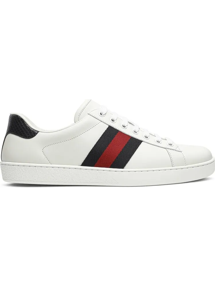 Кроссовки Gucci Ace Leather Blue