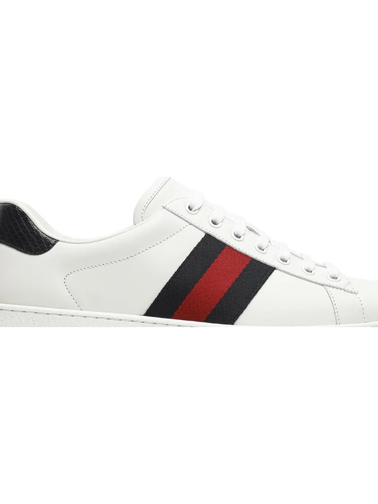 Кроссовки Gucci Ace Leather Blue — изображение 2 из 8, синий