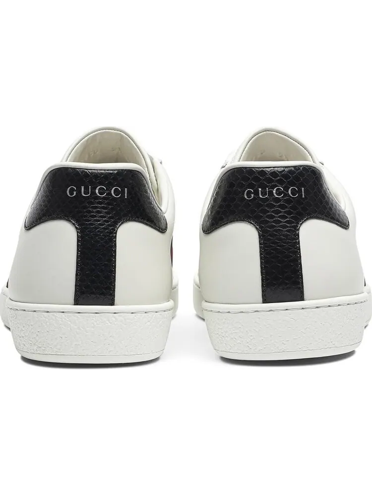 Кроссовки Gucci Ace Leather Blue — изображение 6 из 8, синий