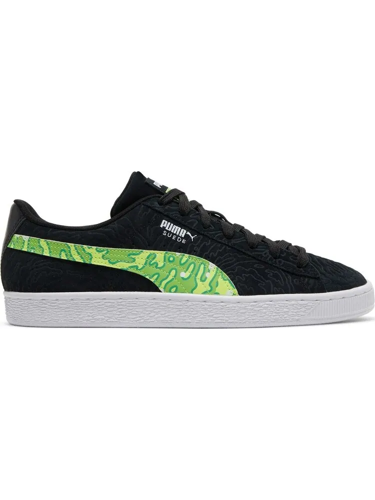 Кроссовки Puma Rick and Morty x Suede Interdimensional Portal — изображение 1 из 8, черный