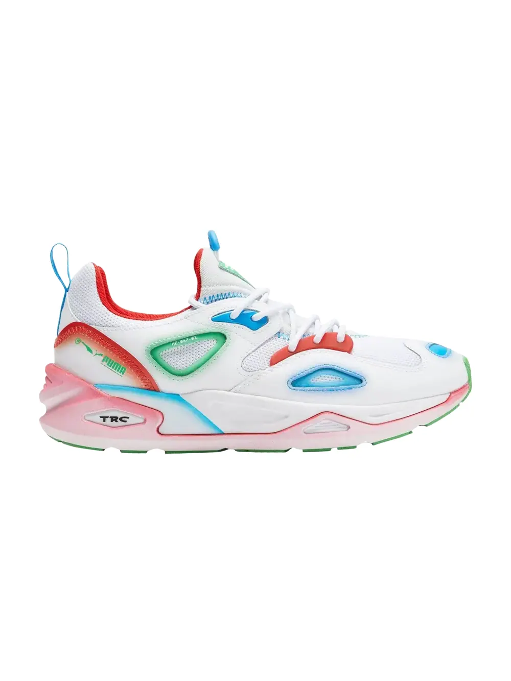 Кроссовки TRC Blaze Puma — изображение 1 из 1, белый/зеленый/красный