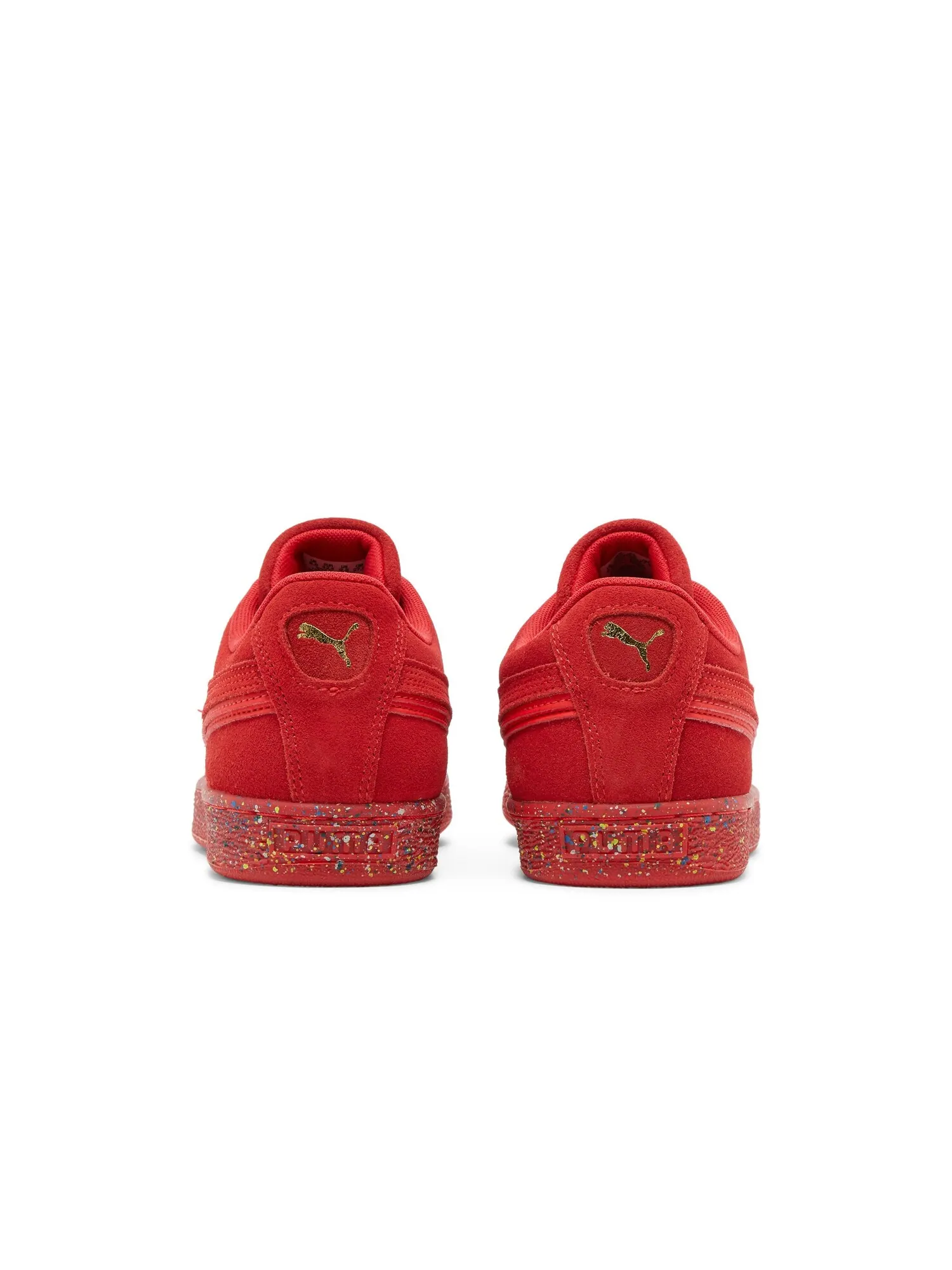 Кроссовки Suede Triplex Mono Puma — изображение 6 из 8, красный/золотистый