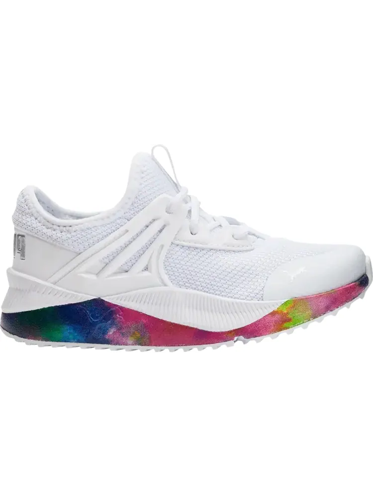 Кроссовки Puma Pacer Future Little Kid Tie-Dye Pop — изображение 1 из 1, белый