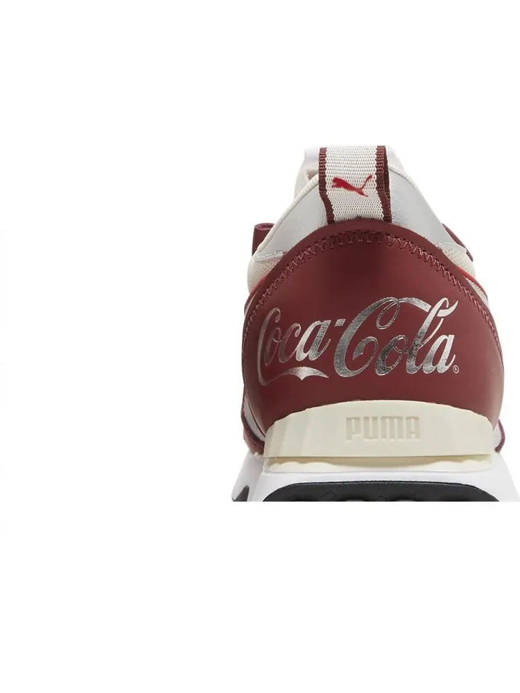 Кроссовки Puma Coca-Cola x Rider FV Intense Red Silver — изображение 7 из 8, красный