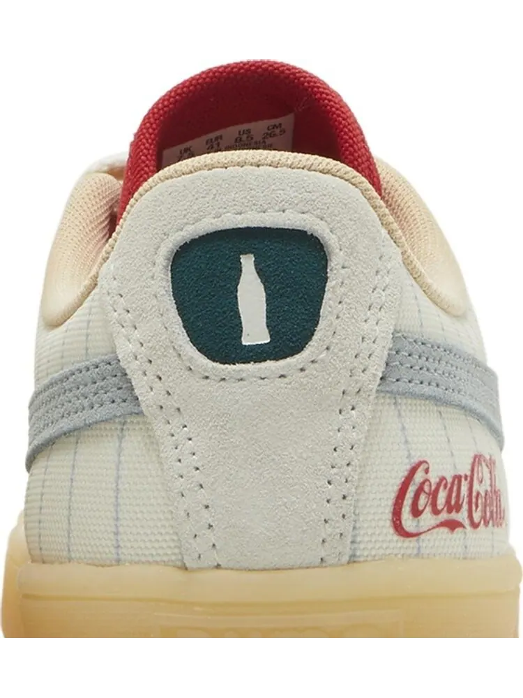 Кроссовки Puma Coca-Cola x Suede Slate Pinstripes — изображение 7 из 8, бежевый