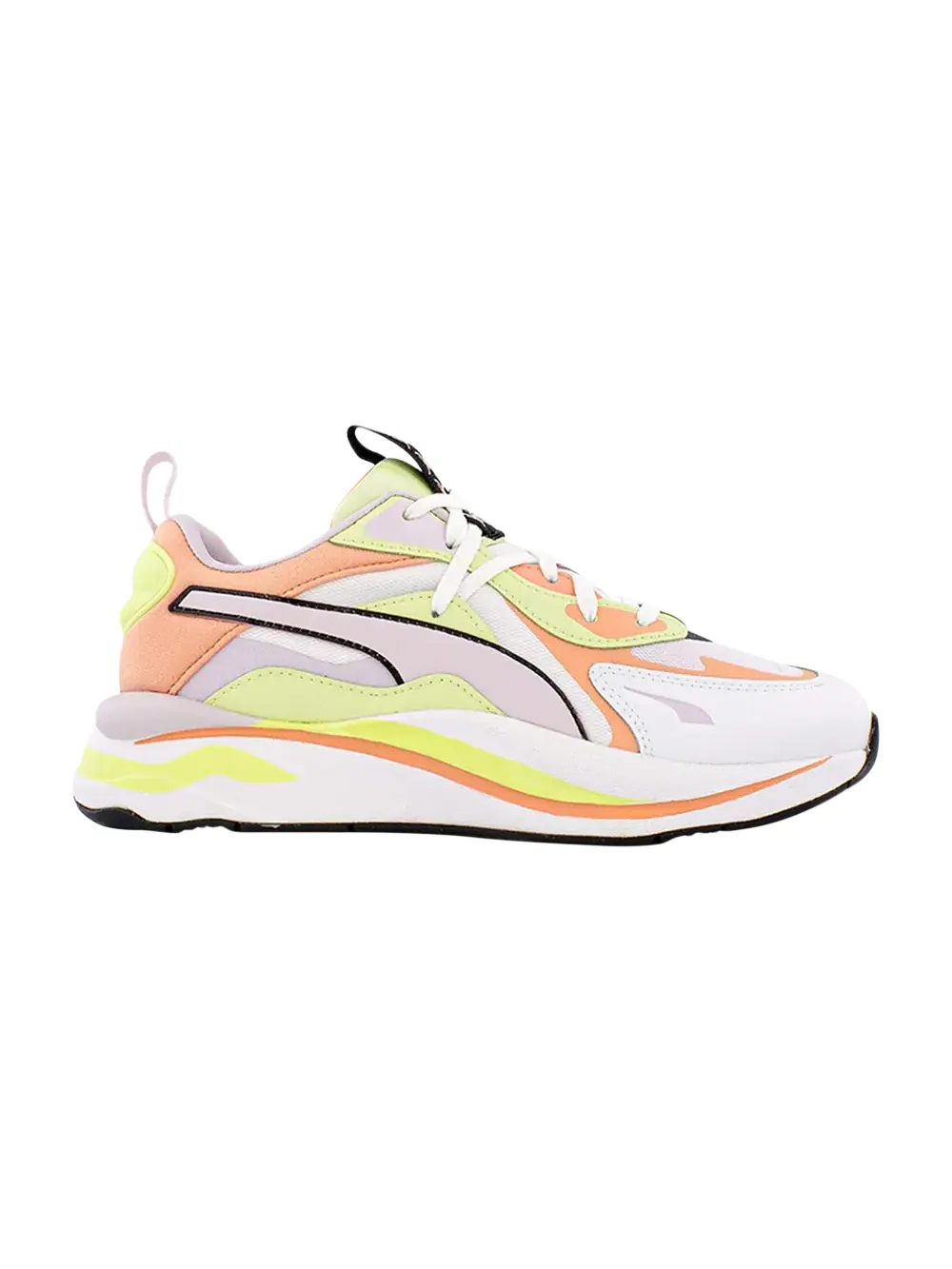 Кроссовки Wmns RS-Curve MIS Puma — изображение 1 из 1, белый/розовый