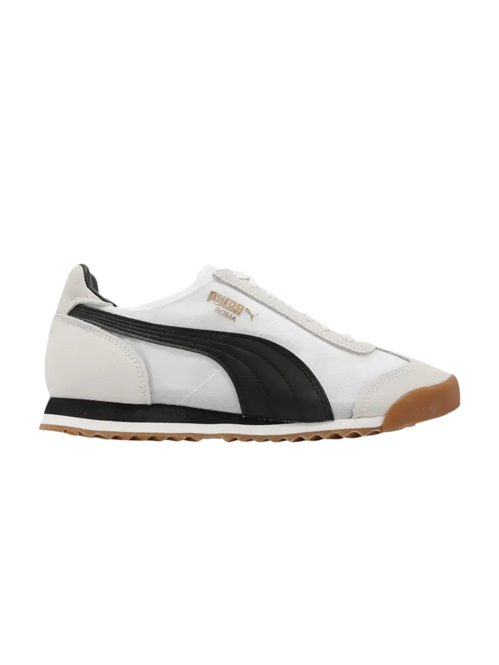 Кроссовки Roma OG T Puma — изображение 1 из 1, белый/черный/золотистый