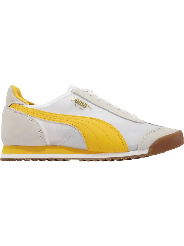 Кроссовки Puma Wmns Roma OG White Yellow Gold — изображение 1 из 1, белый