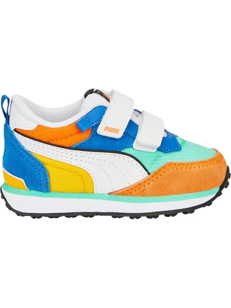 Кроссовки Puma Rider FV Infant Biscay Green Vibrant Orange — изображение 1 из 1, зеленый