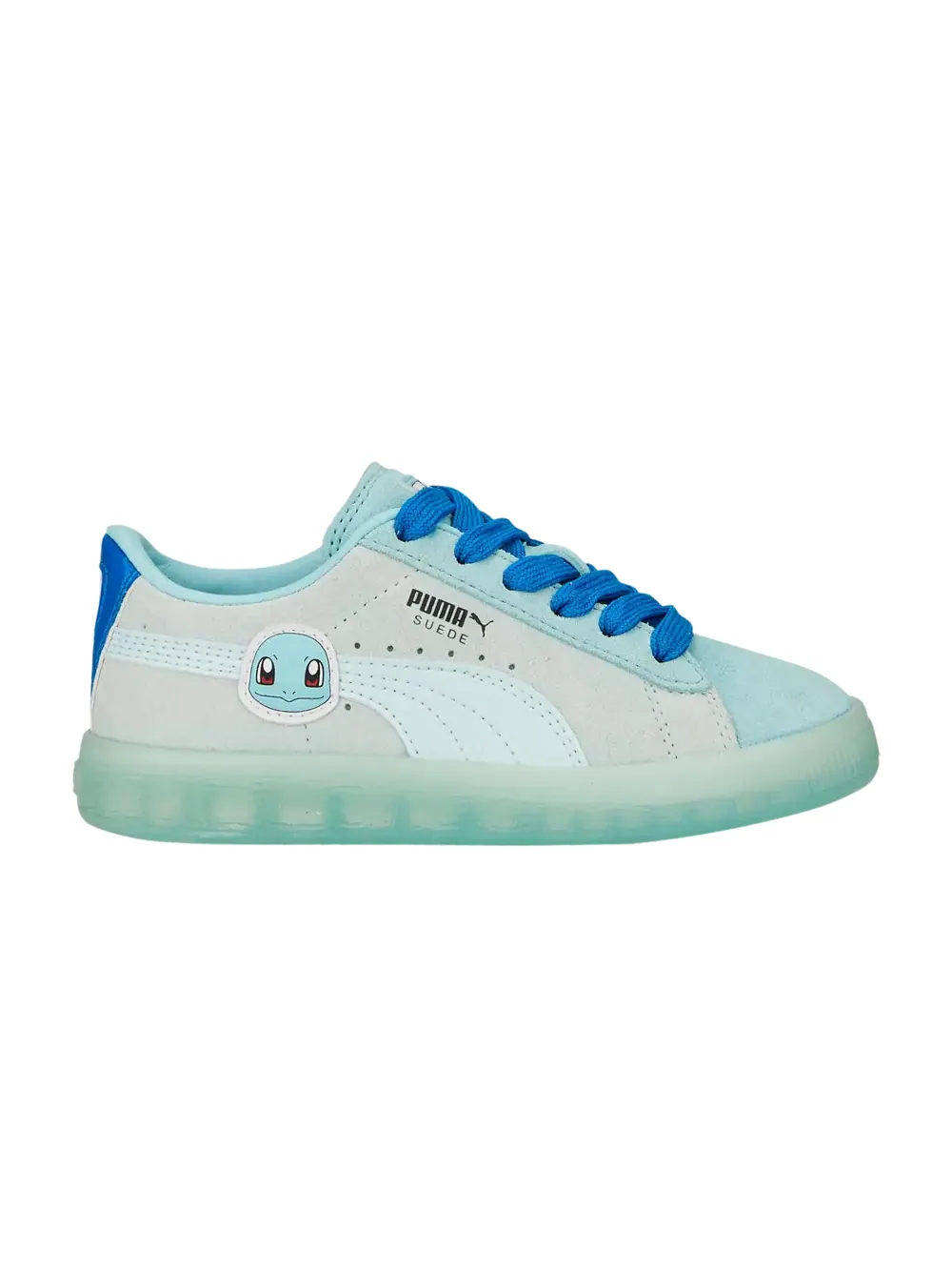 Кроссовки Pokémon x Suede Little Kid Puma — изображение 1 из 1, синий