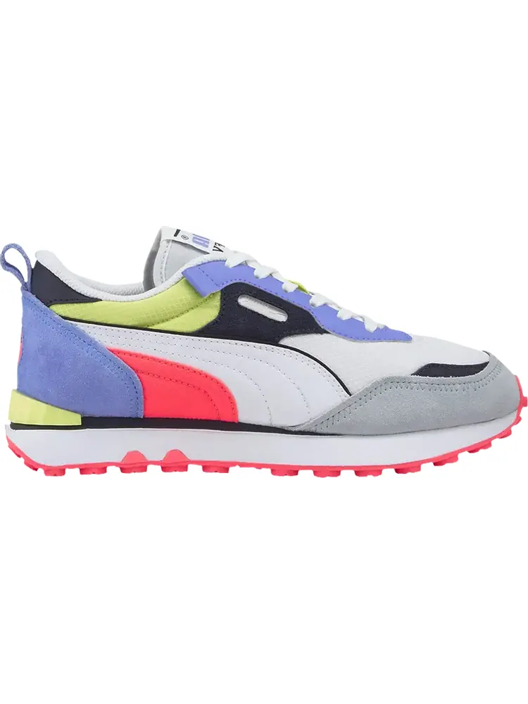 Кроссовки Puma Rider FV Future Vintage - White Elektro Purple — изображение 1 из 1, белый