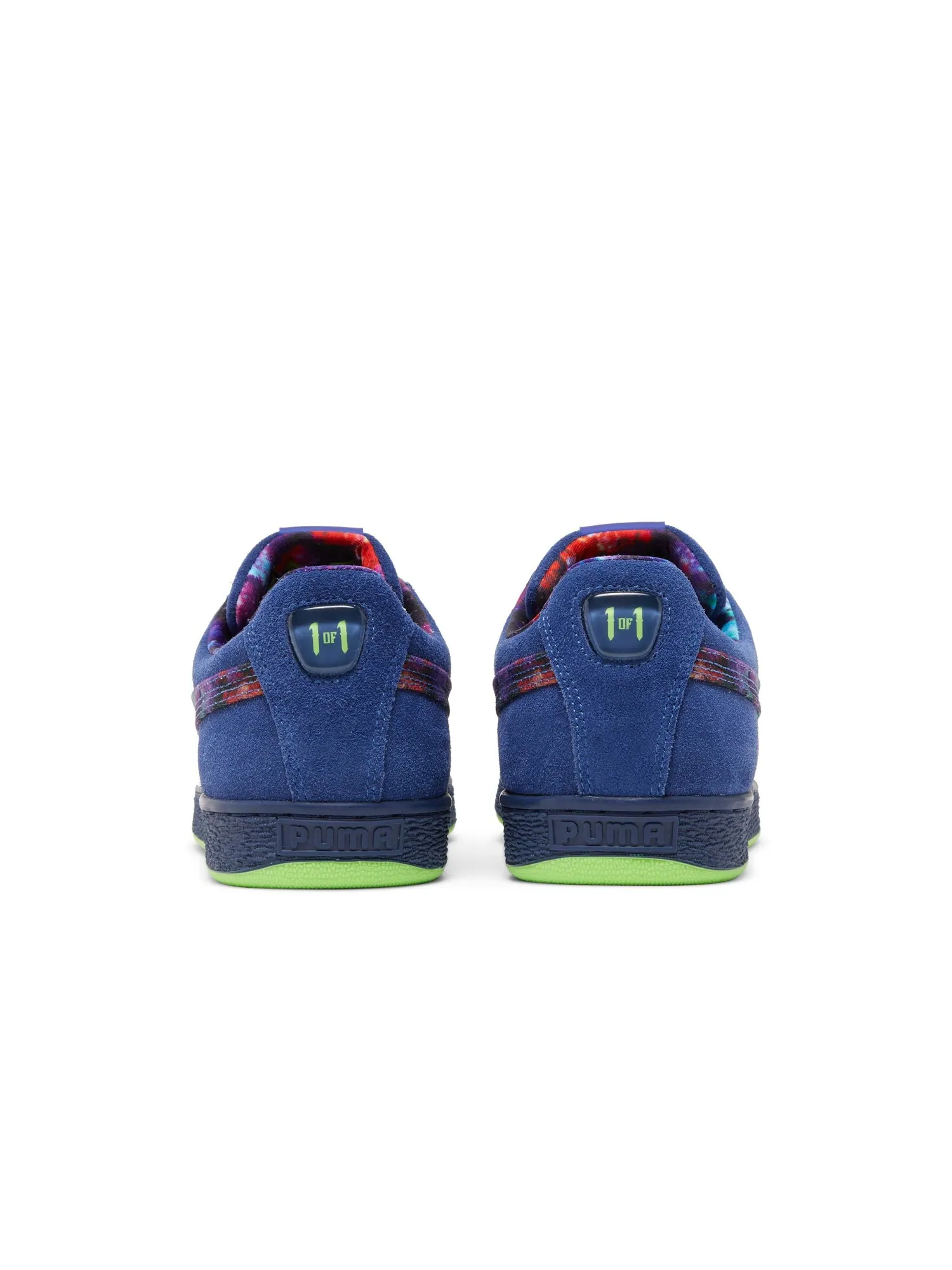 Кроссовки LaMelo Ball x Suede Classic 21 Puma — изображение 6 из 8, синий/синий