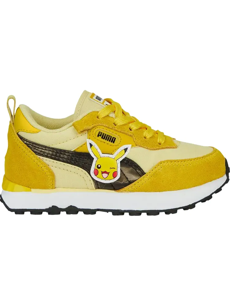 Кроссовки Puma Pokémon x Rider FV Little Kid Pikachu — изображение 1 из 1, желтый