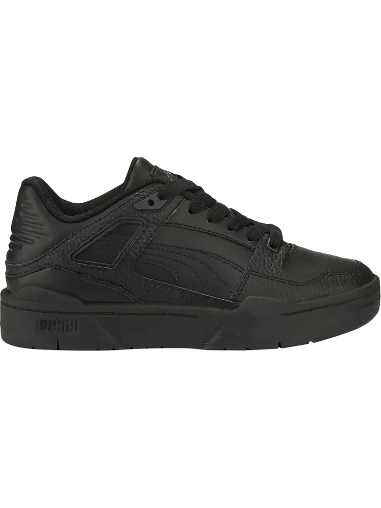 Кроссовки Puma Slipstream Leather Jr Triple Black — изображение 1 из 1, черный